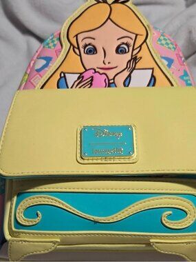 Loungefly Alice in Wonderland scented mini backpack